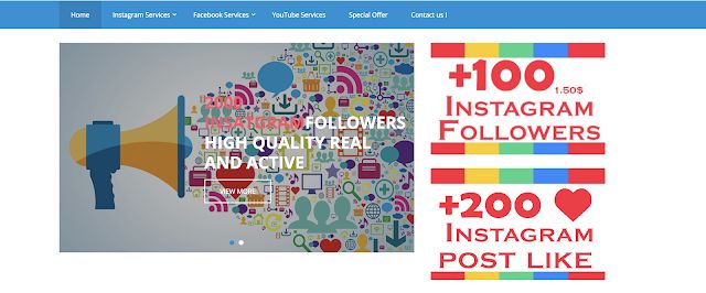 موقع موثوق يمنحك متابعين حقيقين لصفحاتك فيسبوك و انستغرام بالمجان + يمكنك شراء متابعين بأثمنة جد مناسبة