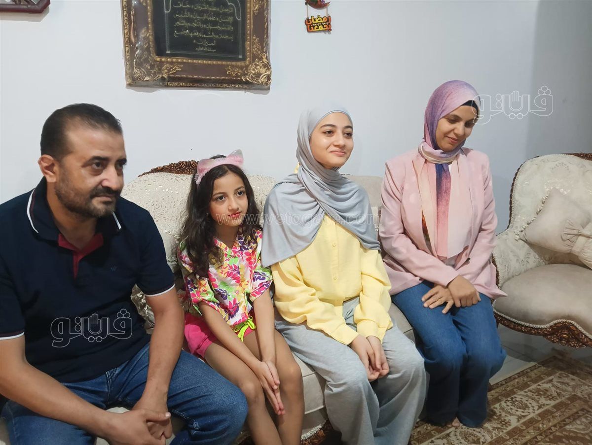 عائلة الاولى على الشهادة الاعدادية ببورسعيد 
