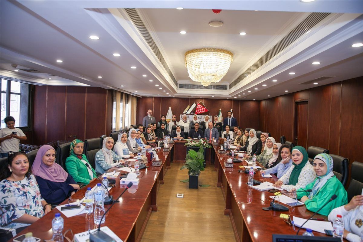 اجتماع فعاليات مجلس سيدات الأعمال بغرفة الجيزة التجارية، فيتو