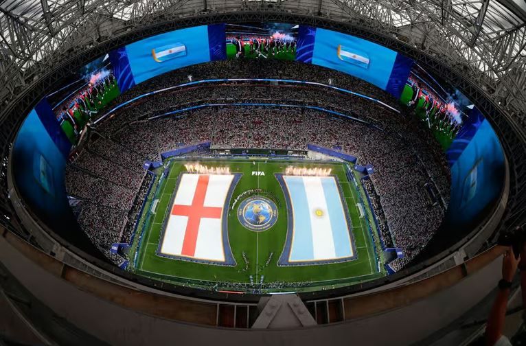مباراة الأرجنتين وإنجلترا في كأس العالم