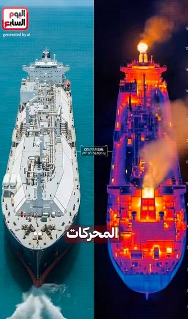 المسح الحراري للسفينة