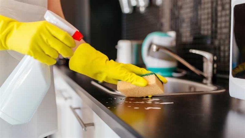 خلطات لتنظيف المطبخ