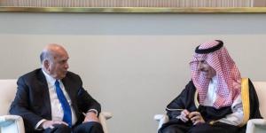 وزير الخارجية يلتقي وزير خارجية العراق