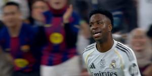 ريال مدريد ضد برشلونة.. فينسيوس جونيور يتألق أمام برشلونة ويضغط على البارسا لتسجيل الهدف الثالث في كأس السوبر الإسباني