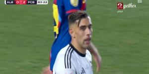 ألباسيتي ضد برشلونة.. استمرار تفوق برشلونة على ألباسيتي بثنائية لامين يامال وآراوخو في ربع نهائي كأس ملك إسبانيا بعد مرور 80 دقيقة