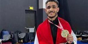 مصطفى حسين يحصد ذهبية بطولة الرانك الدولية للمصارعة