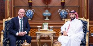 ولي العهد يلتقي 
رئيس الاتحاد الدولي لكرة القدم