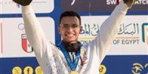 معتز وائل يتوج بذهبية كأس العالم للخماسي الحديث بالقاهرة