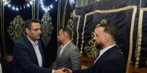 نقيب الصحفيين يقدم واجب العزاء في الزميل مصطفى الشربيني مسؤول ملف البرلمان بموقع تحيا مصر