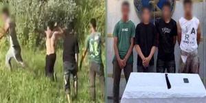 بسبب سرقته هاتف أحدهم: ضبط 3 أشخاص اعتدوا على عامل في بني سويف