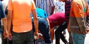 أثناء حملة مكبرة، جامع قمامة يدهس موظفا بأحد أحياء بورسعيد بتروسيكل ويفر هاربا