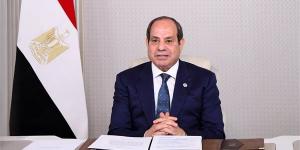 السيسي يؤكد ضرورة التوصل إلى حل عادل للقضية الفلسطينية يقوم على حل الدولتين