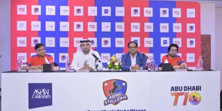 «ASPIN STALLIONS» أول فريق بملكية إماراتية في دوري T10