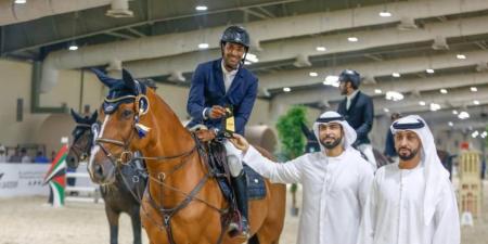 عمرو جمال يتألق في الأسبوع الرابع من دوري القفز
