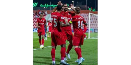 صعد لوصافة «نخبة آسيا».. شباب الأهلي يهزم ناساف 4-1