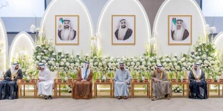 محمد بن راشد يحضر أفراح البناي والزرعوني والخوري