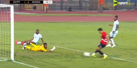 محمود صابر يفتتح التسجيل لمنتخب مصر في ودية نيجيريا