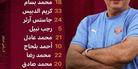 تشكيل
      سيراميكا
      كليوباترا
      الرسمي
      أمام
      أبو
      قير
      للأسمدة
      في
      دور
      الـ32
      من
      كأس
      مصر