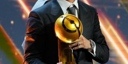 تعليق مميز من كريستيانو رونالدو بعد الفوز بجائزة الأفضل في الشرق الأوسط