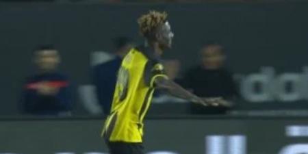 أنوماشي يسجل الهدف الثالث للمقاولون في الأهلي بكأس عاصمة مصر