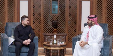 ولي العهد يلتقي رئيس أوكرانيا
ويتلقى اتصالا من رئيس وزراء الهند