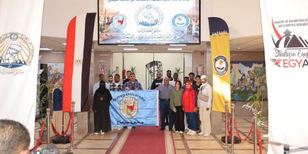 جامعة المنيا تبدأ استقبال وفود الجامعات المشاركة بـ"ملتقى الحضارات على أرض الحضارات .. عروس الصعيد" للطلاب الوافدين من 26 جنسية