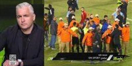 سبب طرد محمد الشناوي في مباراة الأهلي وسيراميكا كلوباترا بعد نهاية المباراة.. وموقف الحكم محمود وفا