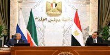 رئيس الوزراء يؤكد تطلع مصر لتطوير آليات التعاون الزراعي مع جمهورية تتارستان