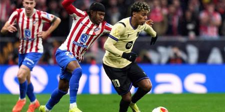 موعد مباراة برشلونة وأتلتيكو مدريد في إياب ربع نهائي دوري أبطال أوروبا والقنوات الناقلة