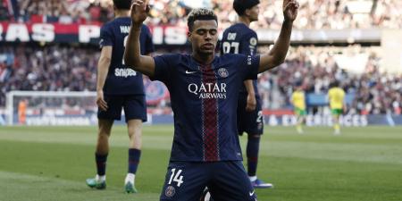 بي اس جي ضد نانت.. باريس سان جيرمان يقسو على نانت بثلاثية نظيفة بمشاركة مصطفى محمد في الدوري الفرنسي