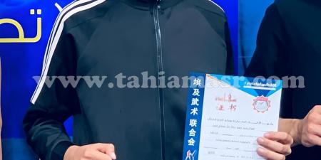 15 عاما في ساحة القتال.. قصة نجاح «يوسف غياتي» ابن الشرقية في الكونغ فو