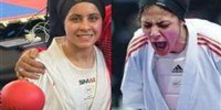 فضية منة الهواري وبرونزية آلاء أيمن بالدوري العالمي للكاراتيه