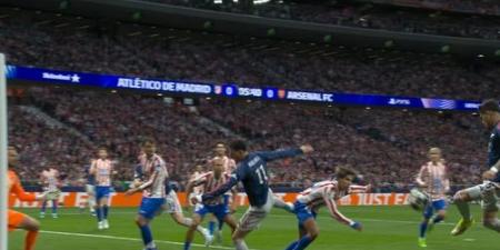 atlético madrid vs arsenal.. ملخص اهداف ونتيجه مباراة آرسنال وأتلتيكو مدريد في دوري أبطال أوروبا بعد مرور 15 دقيقة