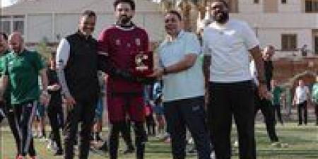 محمود أبوالسعود يفوز بجائزة أفضل لاعب في المقاولون العرب خلال شهر أبريل