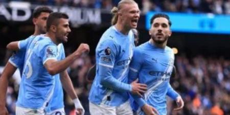 عمر مرموش احتياطيا فى مباراة مان سيتى ضد أستون فيلا بالدورى الإنجليزى