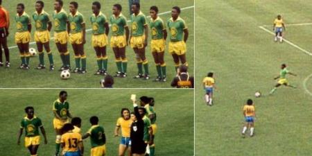 قصة لا تُنسى في المونديال.. منتخب زائير تحت التهديد أمام البرازيل
