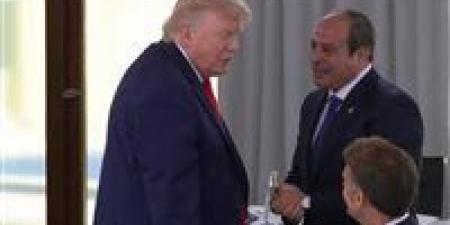 الرئيس السيسي يلتقي ترامب وماكرون لبحث تطورات الأوضاع الإقليمية والدولية