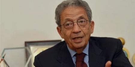 عمرو موسى: تشكيل الشرق الأوسط الجديد بدأ وأقترح عرض تقرير مصير فلسطين على ترامب