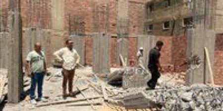 إزالة عقار مخالف بعين شمس وإيقاف أعمال عقار مخالف بالألف مسكن