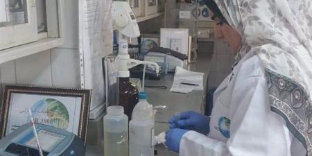 سحب وتحليل 36559 عينة من مياه الشرب وناتج الصرف الصحي والصناعي بالفيوم