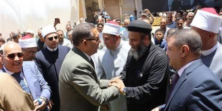 محافظ القليوبية يفتتح مسجد ياسين الجبل بقرية ميت كنانة