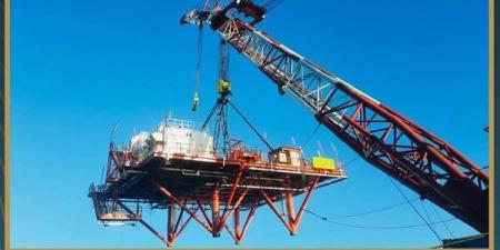 خدمات البترول البحرية تنتهي من أعمال المرحلة الثانية لمشروع تنمية حقل شمال صفا البحري