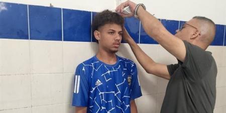 قياسات بدنية وحركية لناشئي المقاولون العرب ضمن فترة الإعداد (صور)