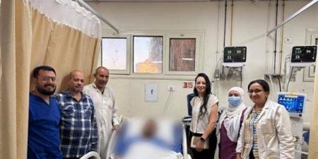 شلل كامل بـ عضلات الجسم، قسم السموم بصدر المنيا ينقذ شابا من الموت