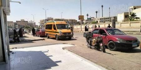 بعد امتحان الإنجليزي، الإسعاف تنقل طالبًا وطالبة من لجان الثانوية ببني سويف