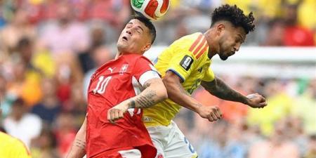 سويسرا تتخطى كولومبيا بركلات الترجيح 4 - 3 وتواجه الأرجنتين في ربع نهائي المونديال