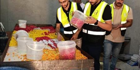 ضبط 2 طن حلوى فاسدة داخل مصنع غير مرخص بالغربية
