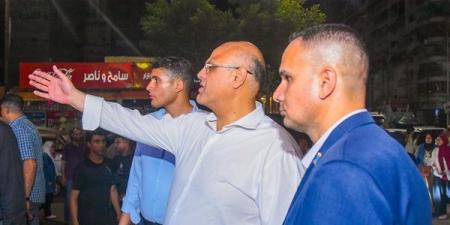 محافظ الإسكندرية يقود حملة بشارع جمال عبد الناصر لاستعادة الانضباط وإزالة المخالفات