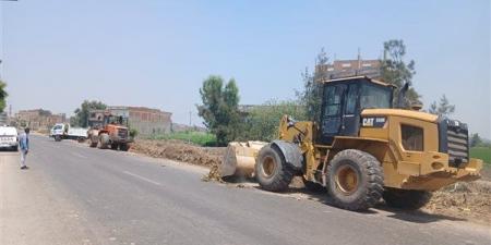 محافظ البحيرة تُوجه بحملة نظافة على جانبي مصرف إيتاي البارود – بني هلال