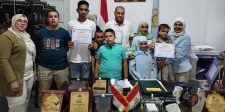 تكريم أبطال الكاراتيه التقليدي من «قادرون باختلاف» بمطروح